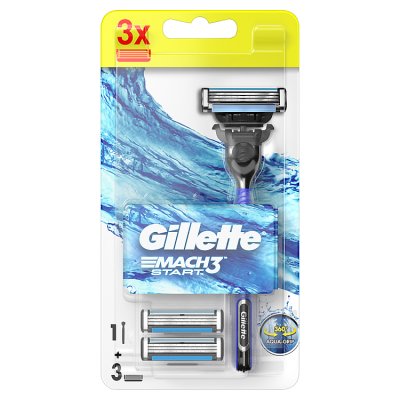 GILLETTE MACH 3 START MASZYNKA + 3 WKŁADY