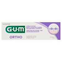 SUNSTAR GUM Ortho Pasta do zębów ze stałym aparatem ortodontycznym, 75 ml