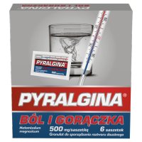 Pyralgina Gorączka 500 mg,  6 saszetek