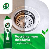 Cif Max Power Mleczko do czyszczenia z wybielaczem Spring Fresh  693g