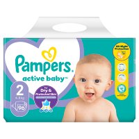 Pampers Active Baby 2 (4-8 kg) pieluchy x 96 szt