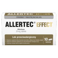 Allertec Effect 20mg, 10 tabletek