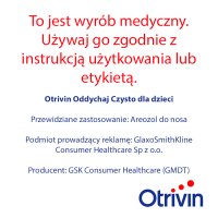 Otrivin Oddychaj Czysto aerozol do nosa dla dzieci 100 ml