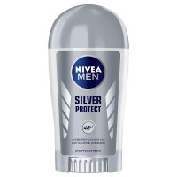 Nivea For Men, deo, antyp.,Silver Protect,sztyft, 40 ml