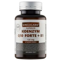 Singularis Koenzym Q10 Forte + B1, 60 kapsułek