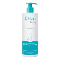 Oillan Baby, żel 3w1 do kąpieli, mycia ciała i włosów, od urodzenia, 400ml