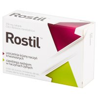 Rostil (Calcium dobesilate) 250 mg, 30 tabletek