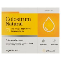 Colostrum Natural, 30 kapsułek