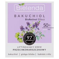 Bielenda Bakuchiol BioRetinol Effect 50+ Liftingujący Krem przeciwzmarszczkowy na dzień i noc 50ml