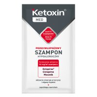 L`BIOTICA Ketoxin Med Przeciwłupieżowy Szampon hypoalergiczny 6ml - saszetka