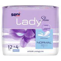 Seni Lady Slim Normal Wkładki urologiczne dla kobiet, 16 sztuk