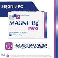Magne B6 Max 50 tabletek powlekanych