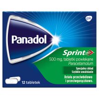 Panadol Sprint 500 mg x 12 tabl powlekanych
