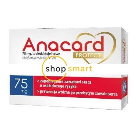 Anacard Protect 75 mg, 60 tabletek