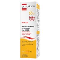 Emolium Suncare SPF 50 Mineralny krem ochronny, 50 ml