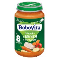 BoboVita, indyk w ziołach z warzywami, po 9 miesiącu, 190g