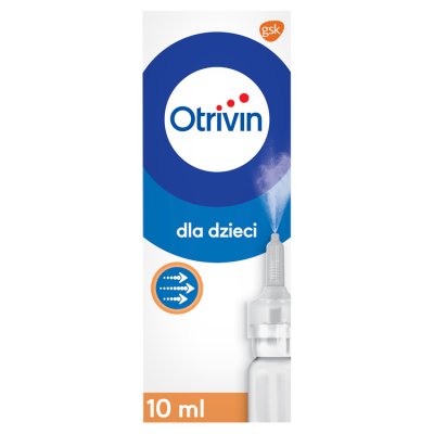 Otrivin 0,05% aerozol do nosa dla dzieci, 10 ml