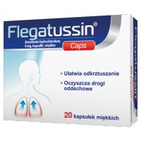 Flegatussin Caps 8 mg, 20 kapsułek