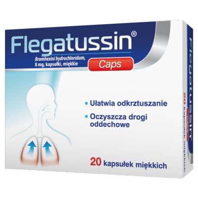 Flegatussin Caps 8 mg, 20 kapsułek