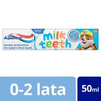 Aquafresh Pasta Milk Teeth dla dzieci 0-2 lat 50ml