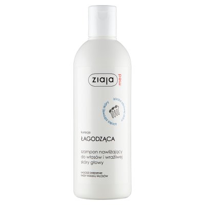 Ziaja Med szampon nawilżający do włosów i wrażliwej skóry głowy 300 ml