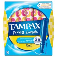 Tampax Compak Pearl Regular tampony higieniczne 16 sztuk