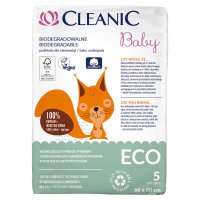 Cleanic Baby Eco Podkłady jednorazowe dla niemowląt  - biodegradowalne  1op.-5szt