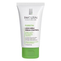 Iwostin Purritin, lekki krem Sebum Control, skóra tłusta, skłonna do trądziku, 60 ml