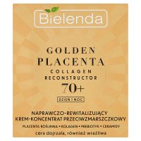 Bielenda Golden Placenta 70+ Naprawczo - Rewitalizujący Krem-koncentrat przeciwzmarszczkowy na dzień i noc 50ml