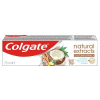 Colgate Natural Extract, Coconut Extract, pasta do zębów z kokosem i olejkiem imbirowym, 75ml