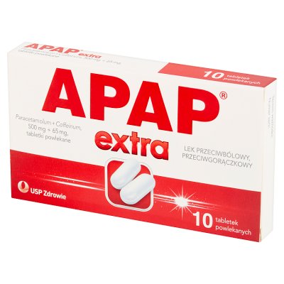 Apap Extra, 10 tabletek