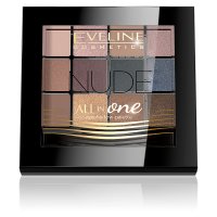 Eveline All in One Eyeshadow Palette Cienie do powiek Nude - paletka  12g