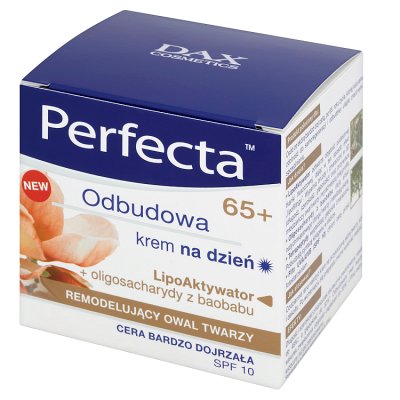 Dax Perf.Odbudowa 65+, krem,na dzień, SPF10, 50 ml