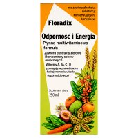 Floradix Odporność i Energia, 250 ml
