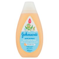 Johnson's Baby Pure Protect Płyn do kąpieli 2 w1 dla dzieci  500ml