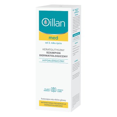 OILLAN MED+ Keratolityczny szampon dermatologiczny 150 ml