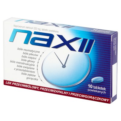 Naxii 220 mg, 10 tabletek