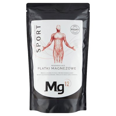 Mg12 SPORT Płatki magnezowe do kąpieli (100% biszofit) 1kg