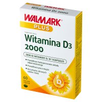 WITAMINA D3 2000, 60 kapsułek, Walmark Plus