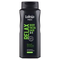 Luksja Men Relax 3w1 odprężający żel pod prysznic dla mężczyzn 500 ml