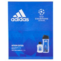 Adidas Zestaw prezentowy UEFA Anthem Edition Men (woda toaletowa 50ml+żel pod prysznic 250ml)