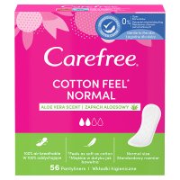 Carefree Cotton Aloe Wkładki higieniczne  1op.-56szt