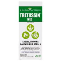Domowa Apteczka Tretussin Med syrop o smaku czarnej porzeczki, 250 ml