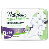 Podpaski Naturella Cotton Protection Ultra Night (rozmiar 4) 9 sztuk