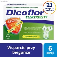 Dicoflor Elektrolity (6 porcji) 12 saszetek