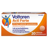 Voltaren ACTI Forte 25 mg 20 tabletek powlekanych