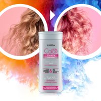 Joanna Ultra Color System Szampon różowy do włosów blond , rozjaśnionych i siwych  200ml