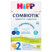 Hipp Bio 2 Combiotik, prosz., mleko po 6 mc, 600 g