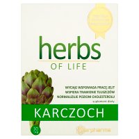 Herbs of Life, Karczoch, tabl., 30 szt