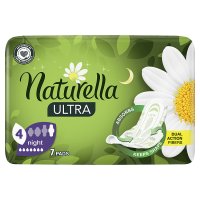 NATURELLA CAMOMILE ULTRA NIGHT podpaski higieniczne  7 sztuk